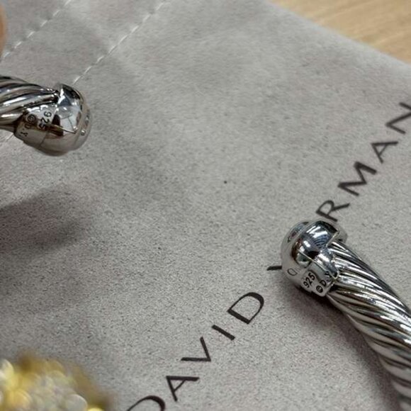 🎒David Yurman🎒 white Pomegranate Diamond Bracelet - Picture 5 of 5